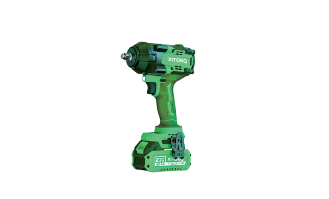 Llave de impacto sin escobillas de iones de litio XJ.580 de 21 V (de servicio intermedio) — par de torsión de 850 N·m, ajustable a 3 velocidades