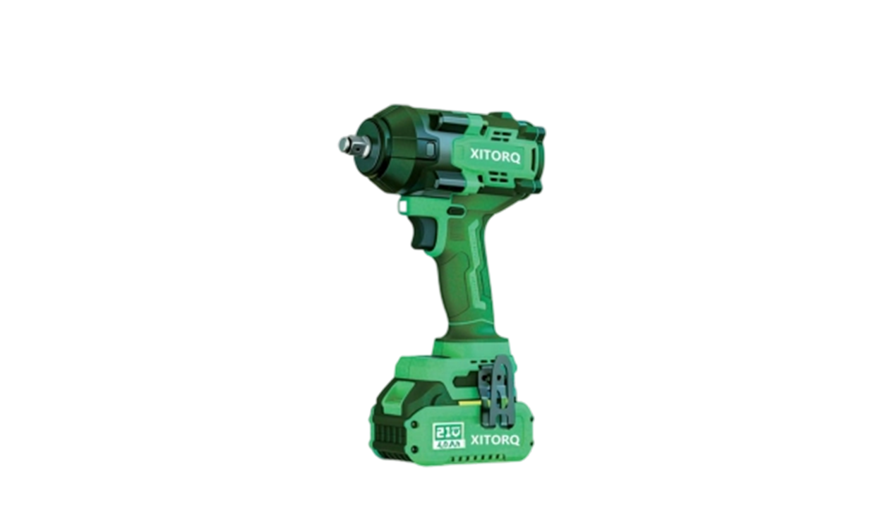 Llave de impacto sin escobillas de iones de litio XJ.570 de 21 V — par de torsión de 750 N·m, accionamiento cuadrado de 1/2