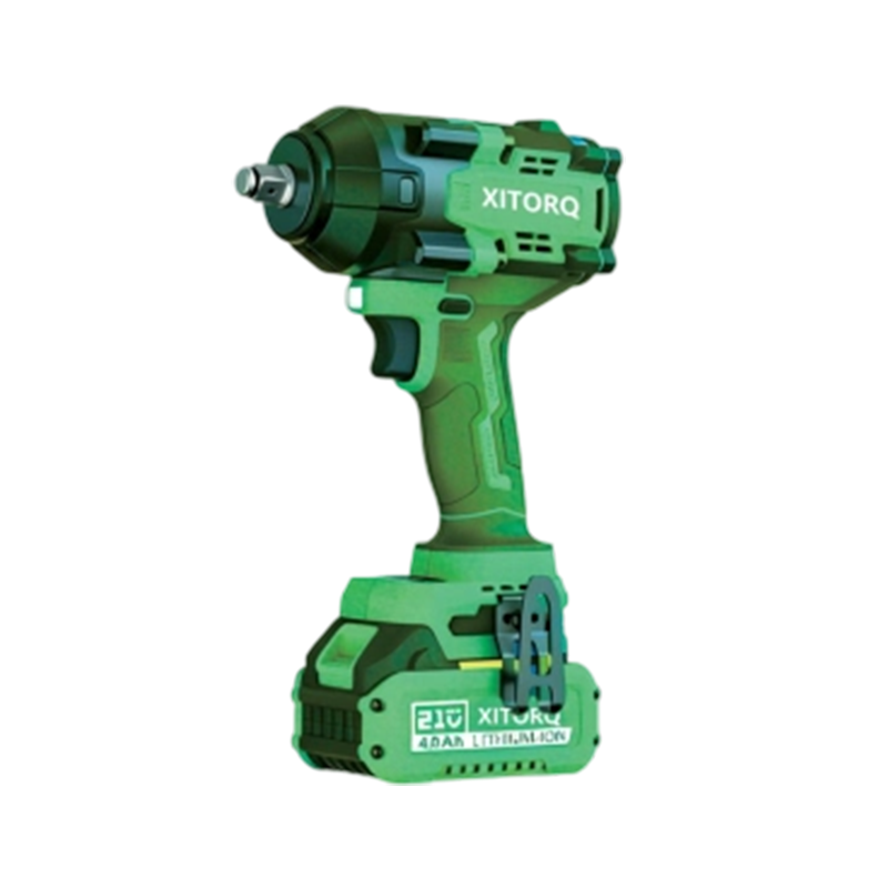 Llave de impacto sin escobillas de iones de litio de 21 V XJ.580 (servicio medio): torsión de 850 N·m, ajustable en 3 velocidades