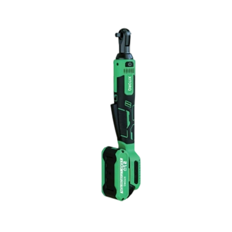 Llave de trinquete angular sin escobillas XJ.592 de 16 V, compacta, cabezal de 360°, torque de 70 N·m