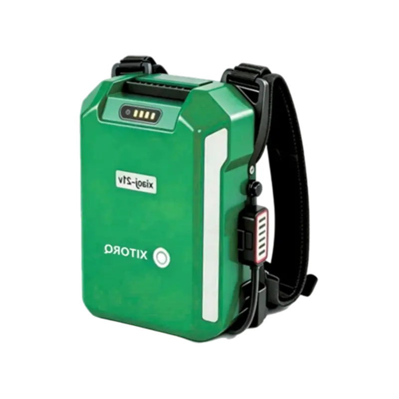 Paquete de baterías de litio tipo mochila: 20 Ah/30 Ah, alimenta varias herramientas de 21 V-60 V simultáneamente