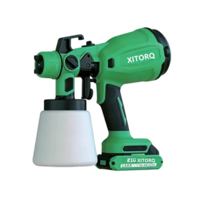Pistola pulverizadora inalámbrica de iones de litio de 21 V (modelo MT): grado industrial, presión ajustable de 0-0,5 MPa